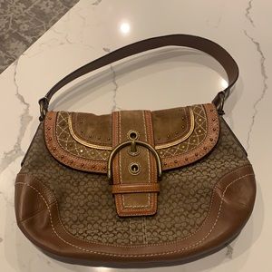 Coach vintage hobo shoulder bag